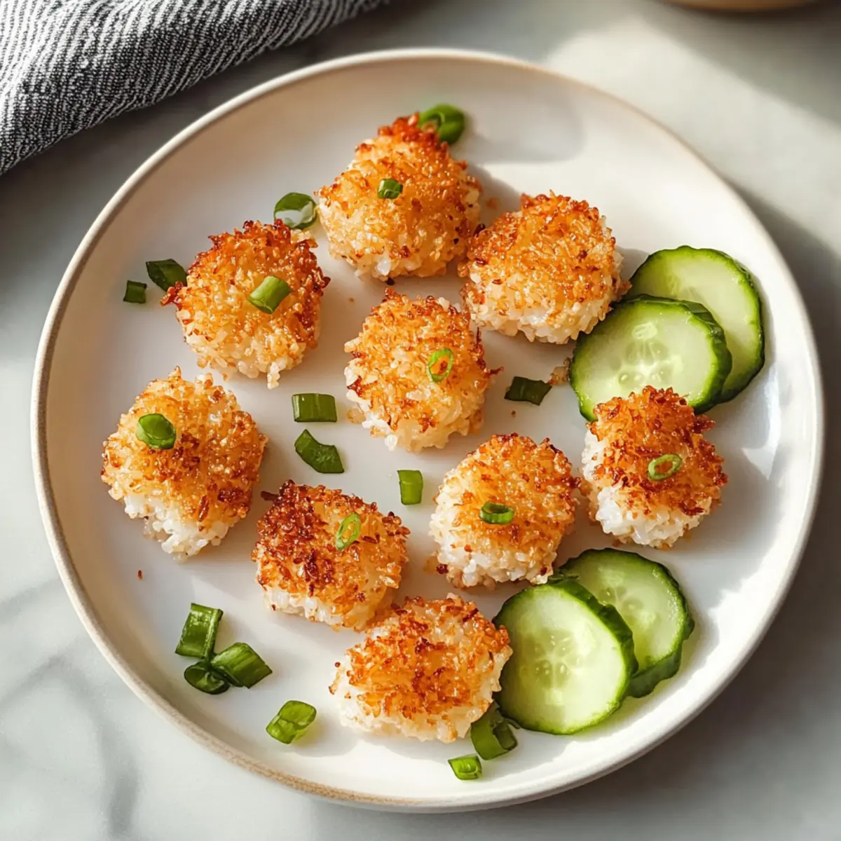 Knusprige Reisbällchen für den perfekten Snack