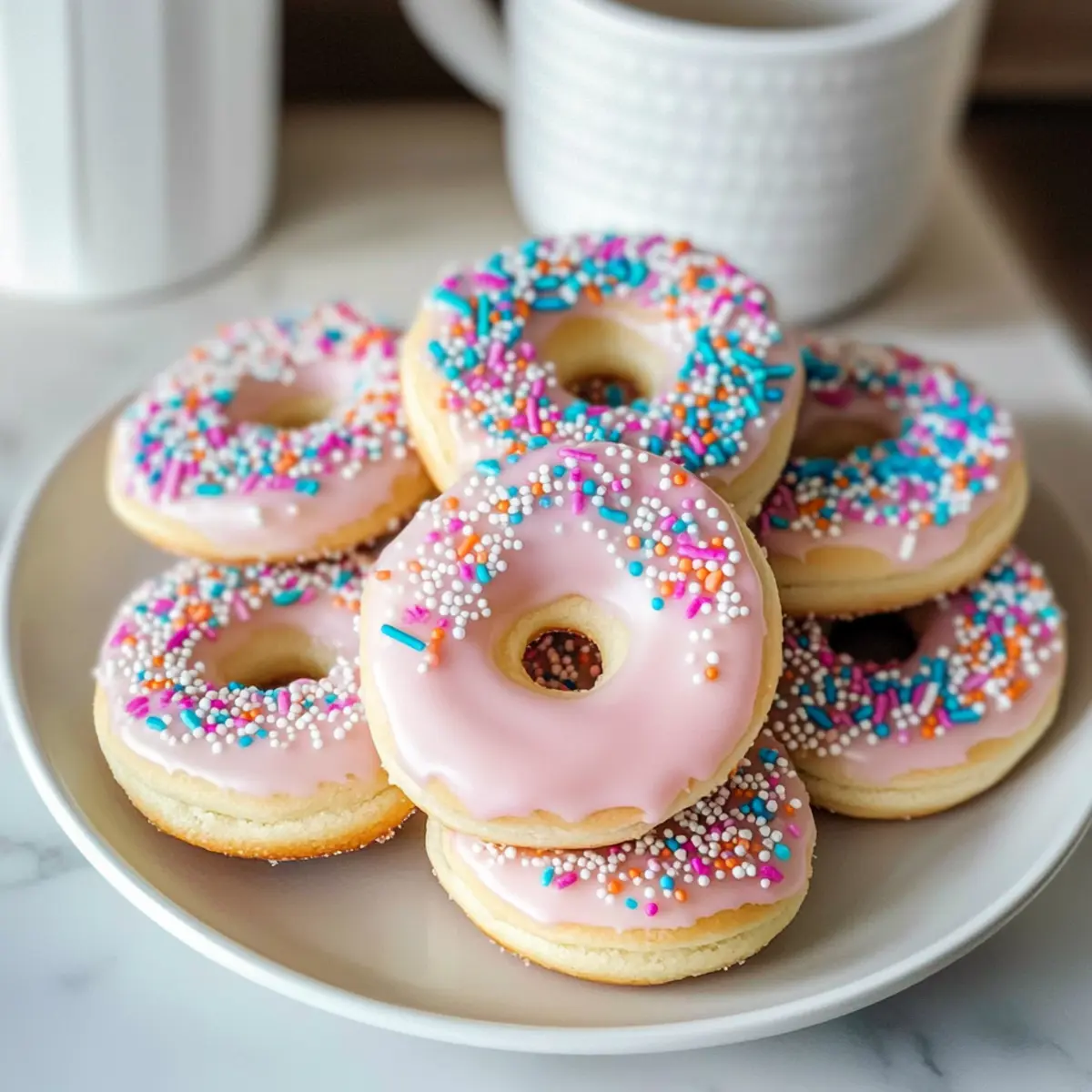 Verführerische Donut Zuckerkekse für jedes Fest