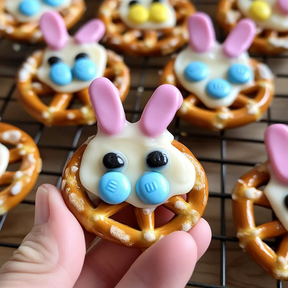 Osterhase Brezel Leckereien in 15 Minuten