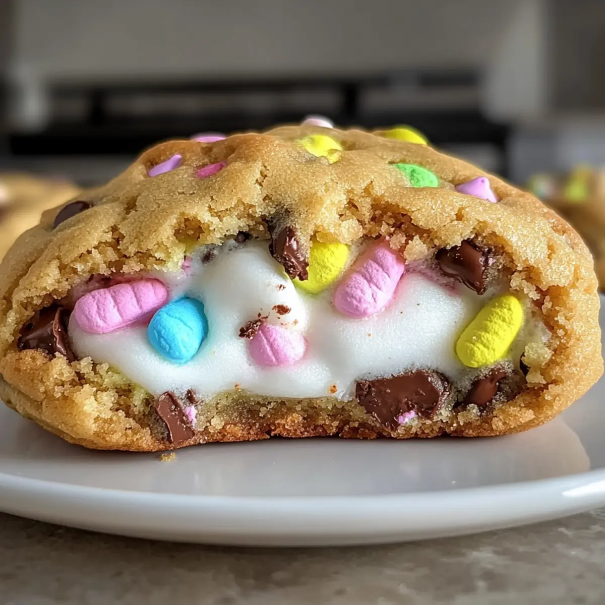 Riesen-Schokoladenstückchen mit Überraschungseffekt