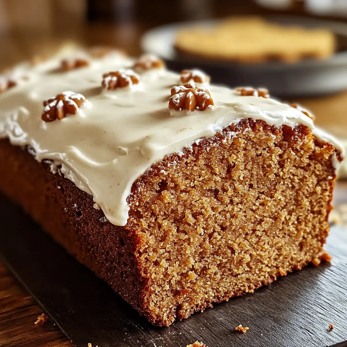 Lebkuchenbrot Kuchen für gemütliche Feiertage