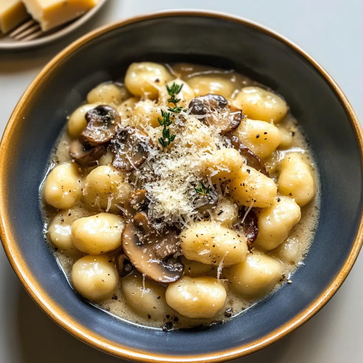 Gnocchi mit cremiger Pilzsauce für wohlige Abende