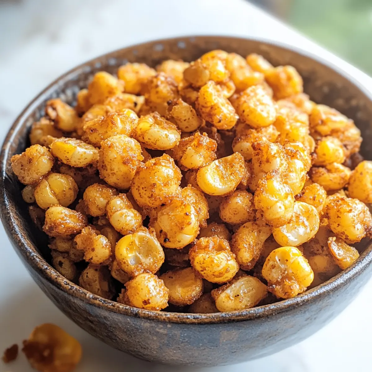 Hausgemachte Maisnüsse für gesunde Snacks