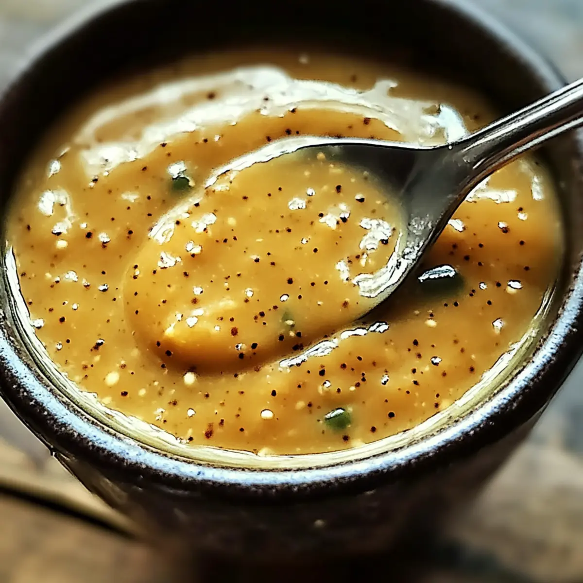 Jalapeño Honig Senf Sauce: Süß und Scharf vereint