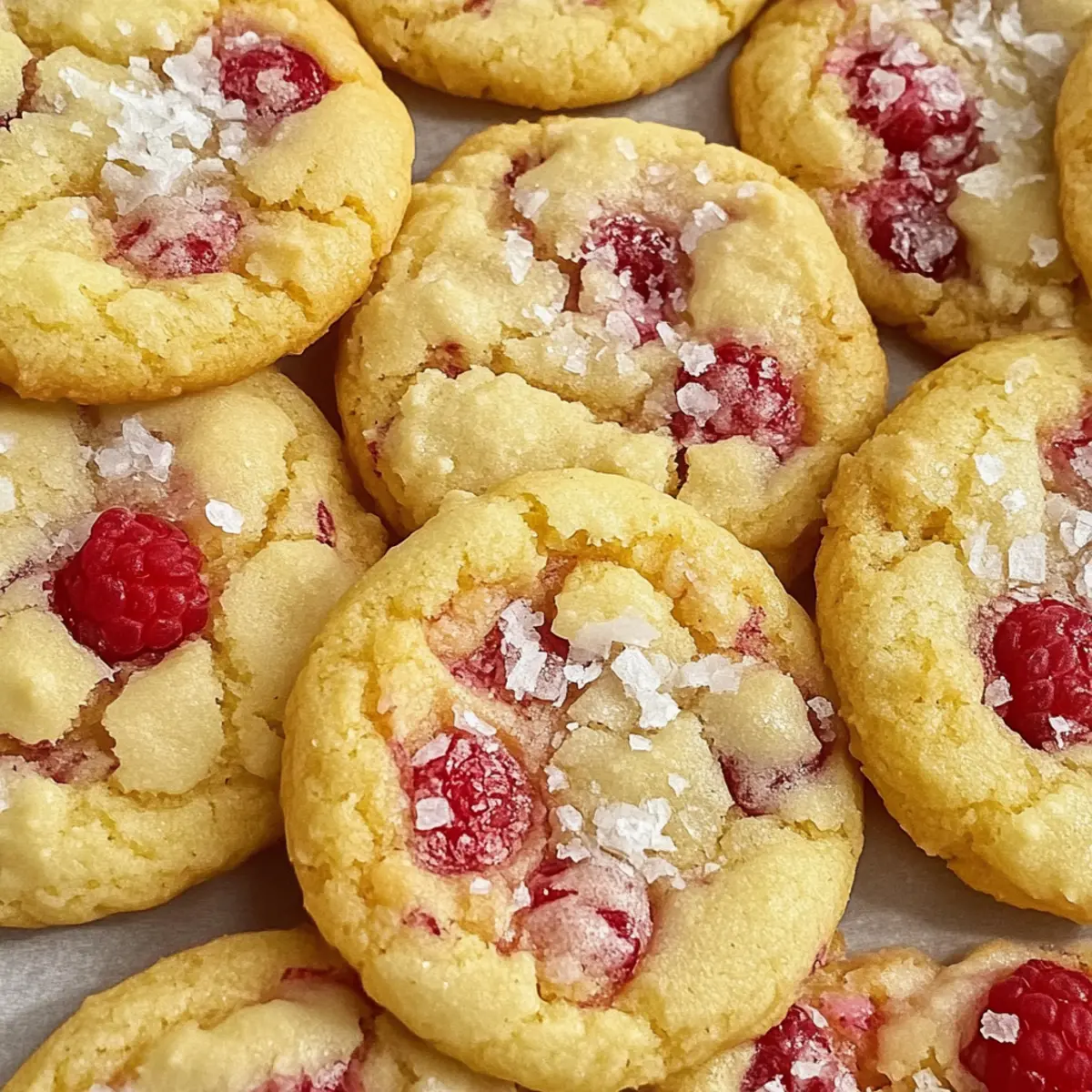 Zitronen-Himbeerkekse in 30 Minuten zaubern