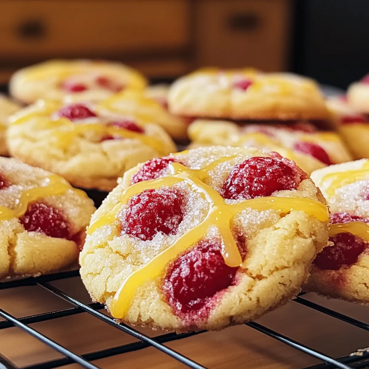 Zitronen-Himbeerkekse – Frisch und Fruchtig genießen
