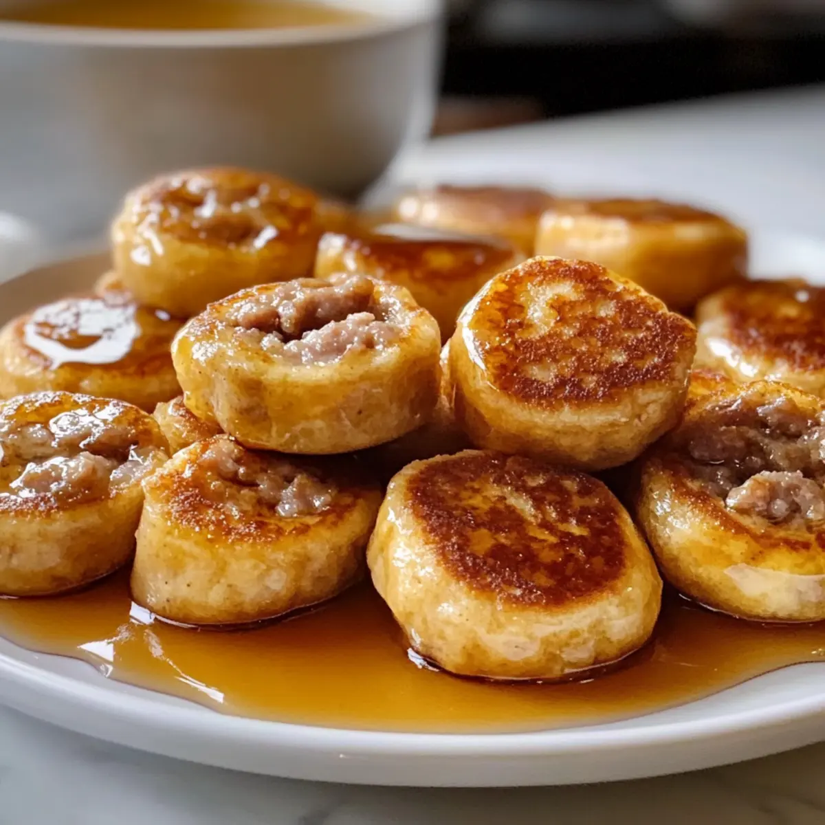 Mini McGriddle Bissen für den perfekten Frühstücksgenuss