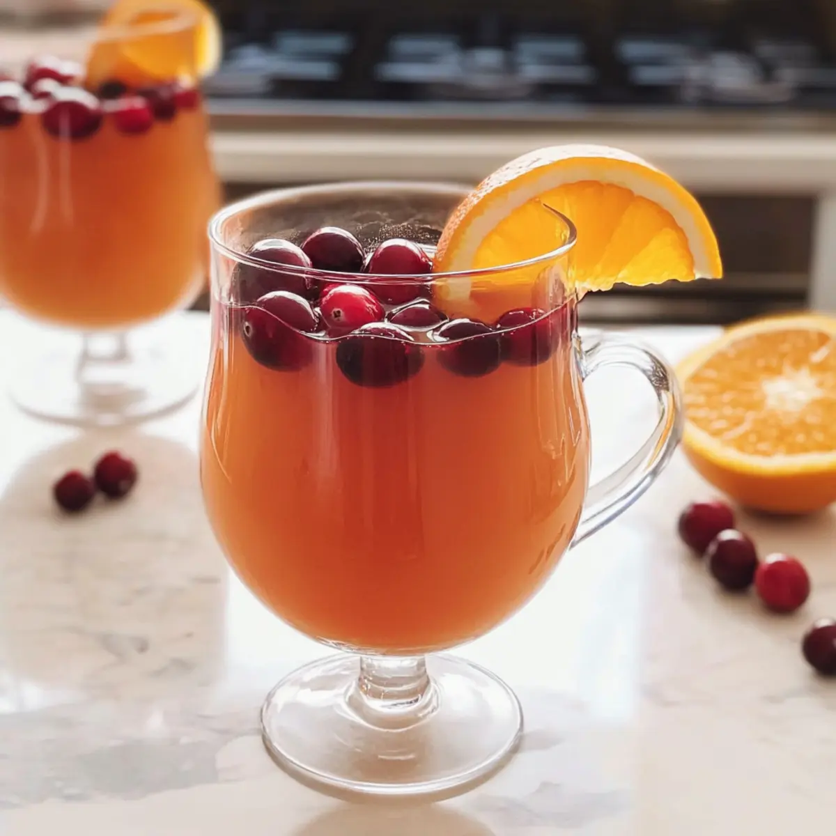 Orangen-Cranberry-Tee Rezept für gemütliche Tage