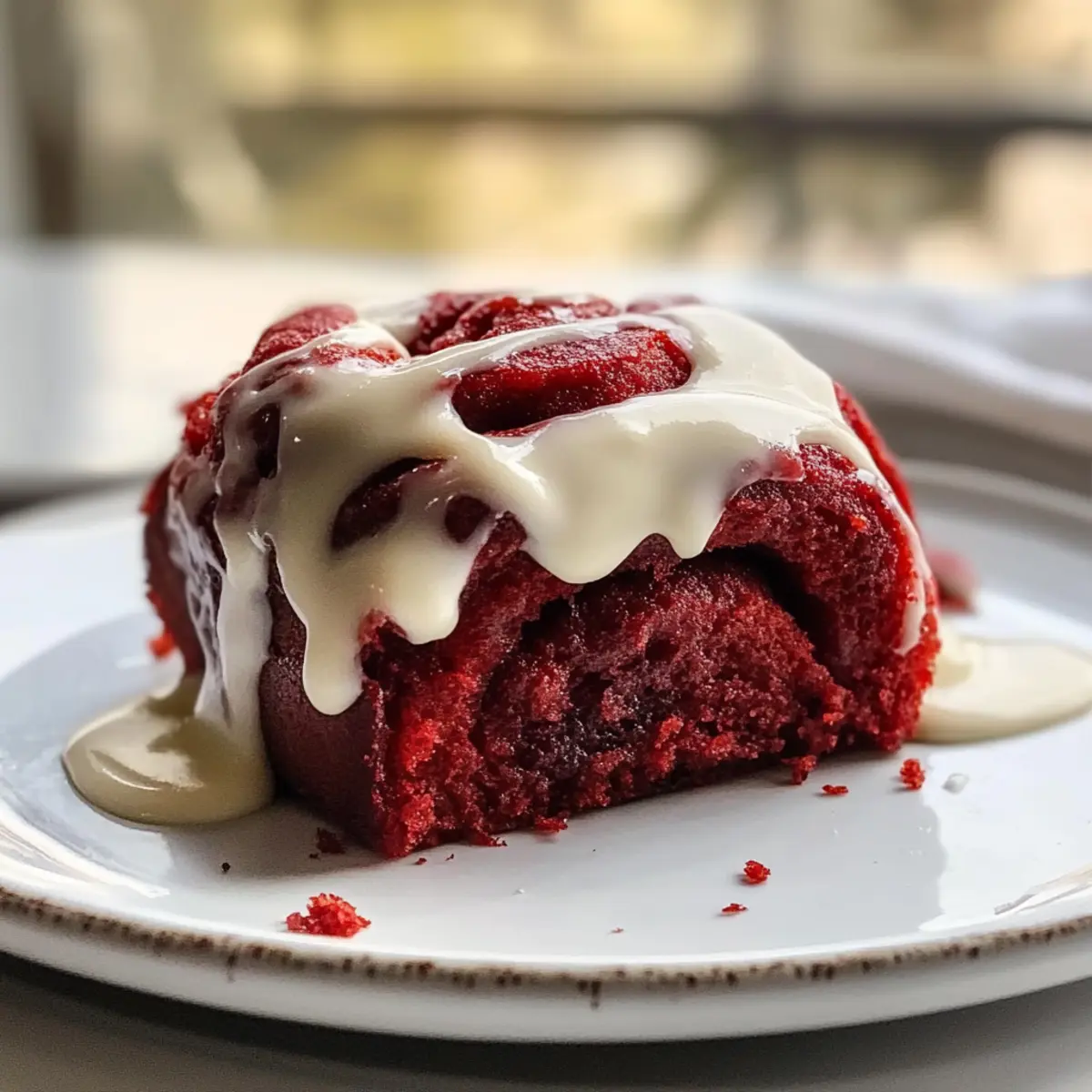 Rote Samt Zimtschnecken für den perfekten Genuss