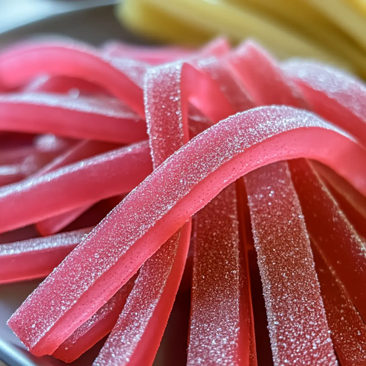 Rhabarber Sauerband – Fruchtige Süßigkeiten Selber Machen