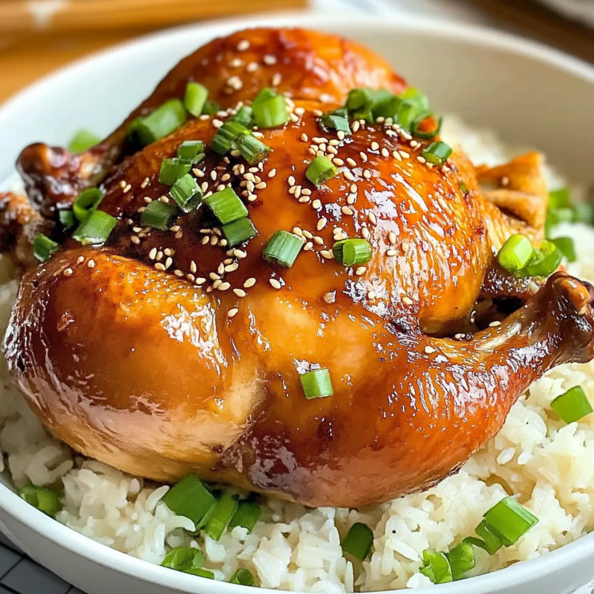 Sojasoße Hähnchen mit Reis ganz einfach zubereiten