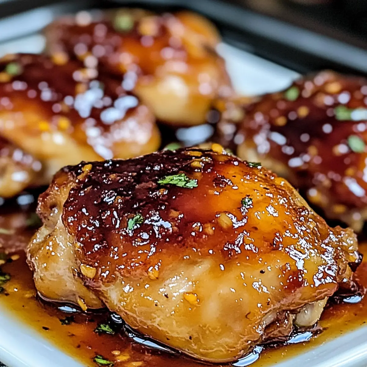 Klebriges, Süßes & Herzhaftes Aprikosenhuhn Rezept