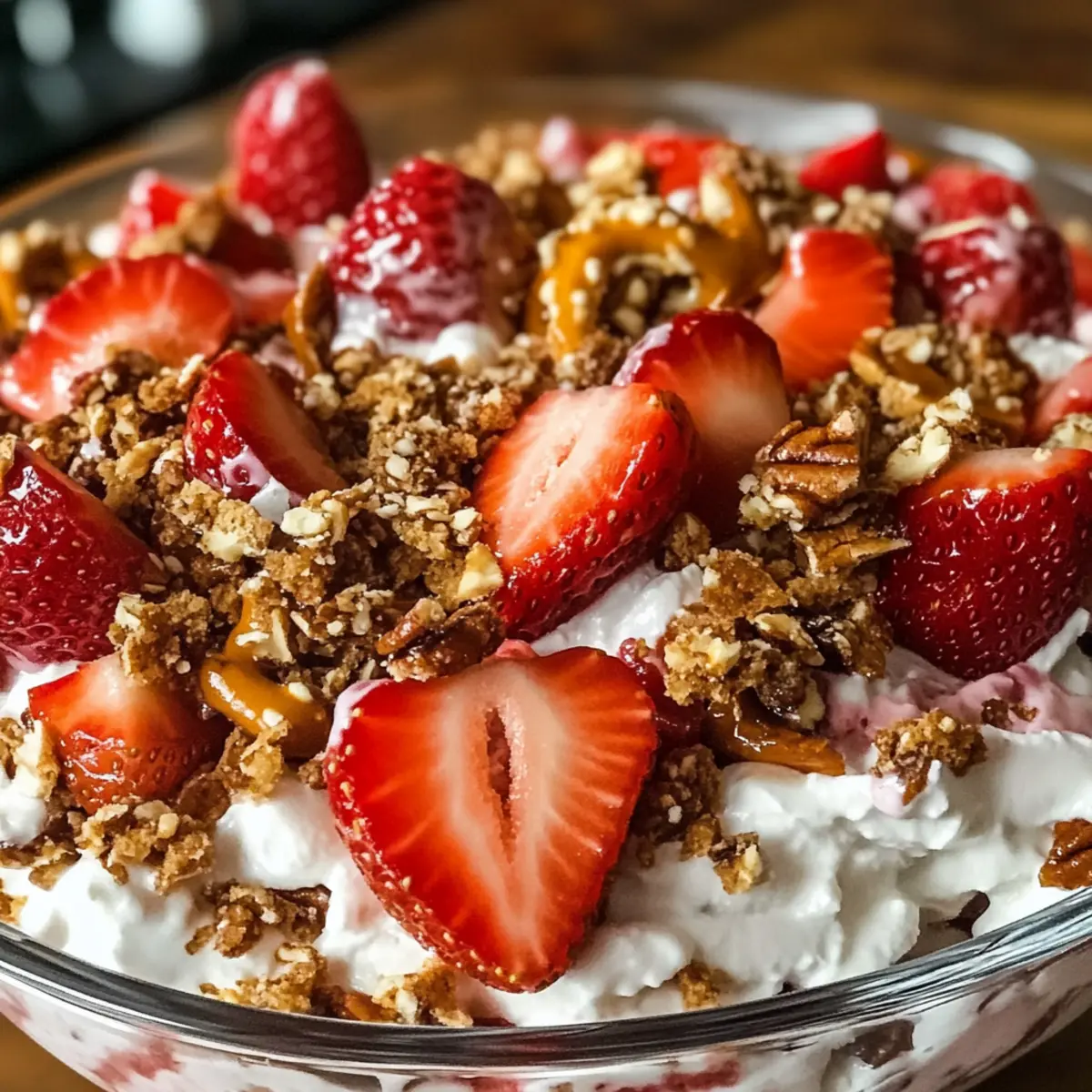 Erdbeer-Crackle-Salat für den perfekten Sommergenuss