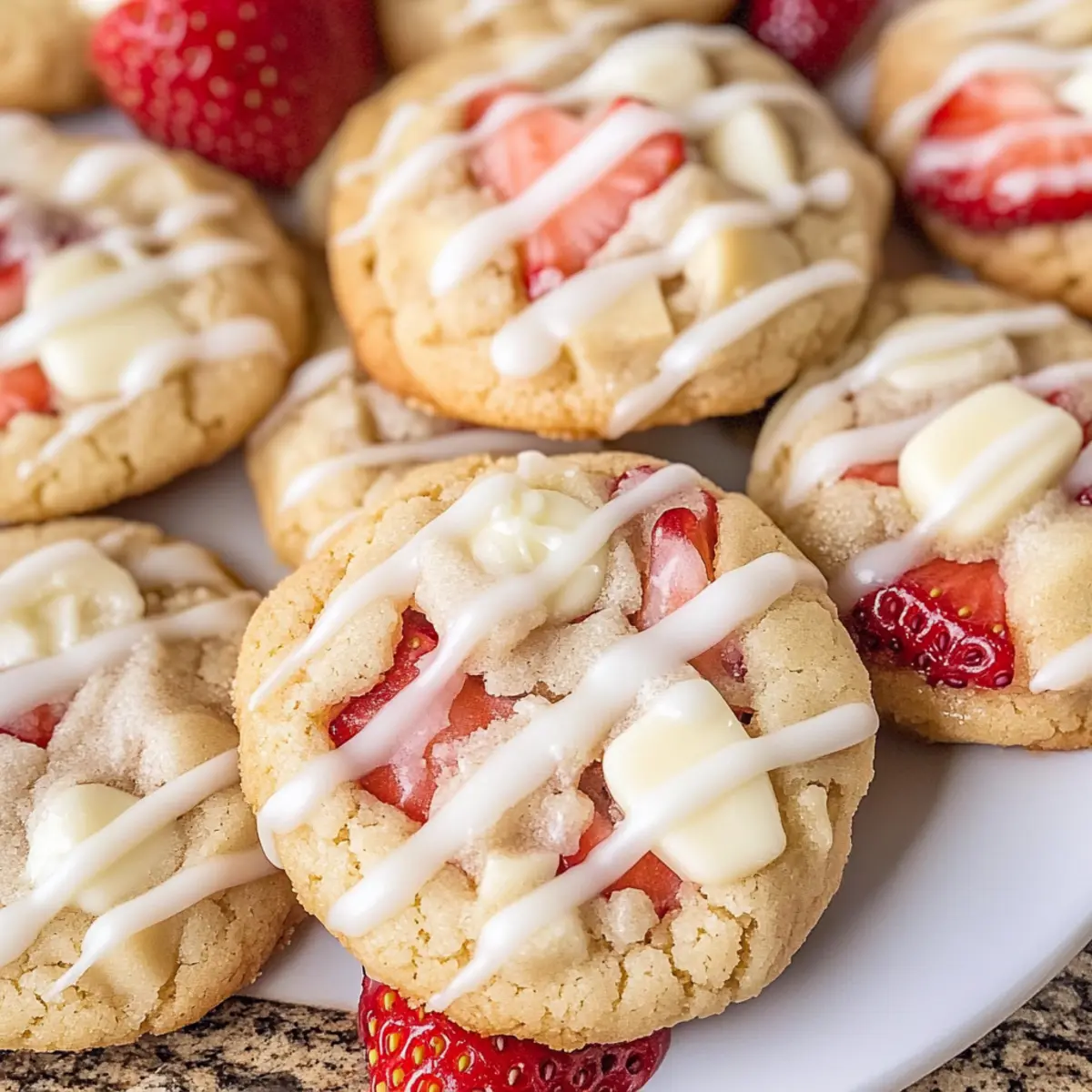 Erdbeer-Shortcake-Kekse: Butterweich und Lecker