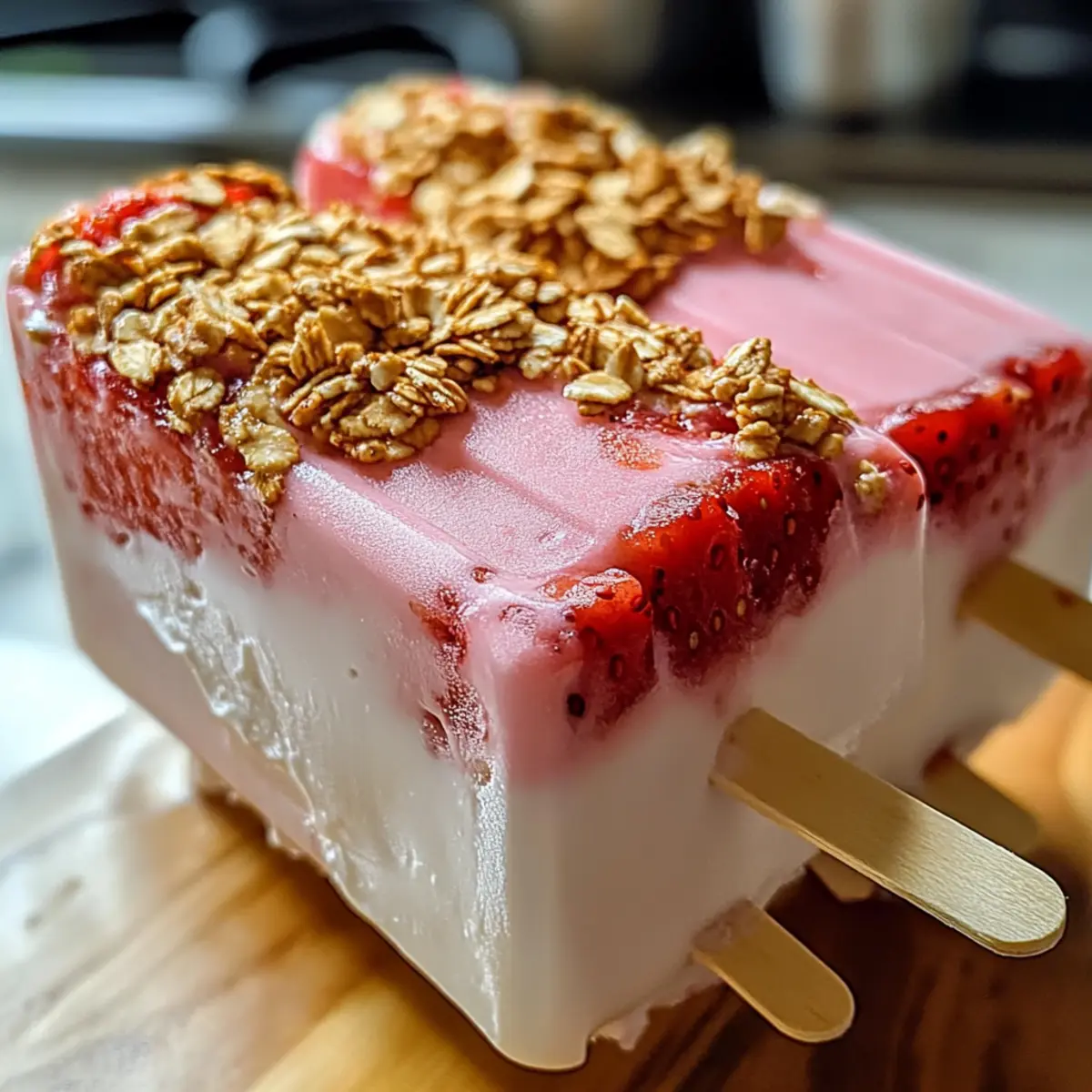 Erdbeerjoghurt-Riegel für den perfekten Snack