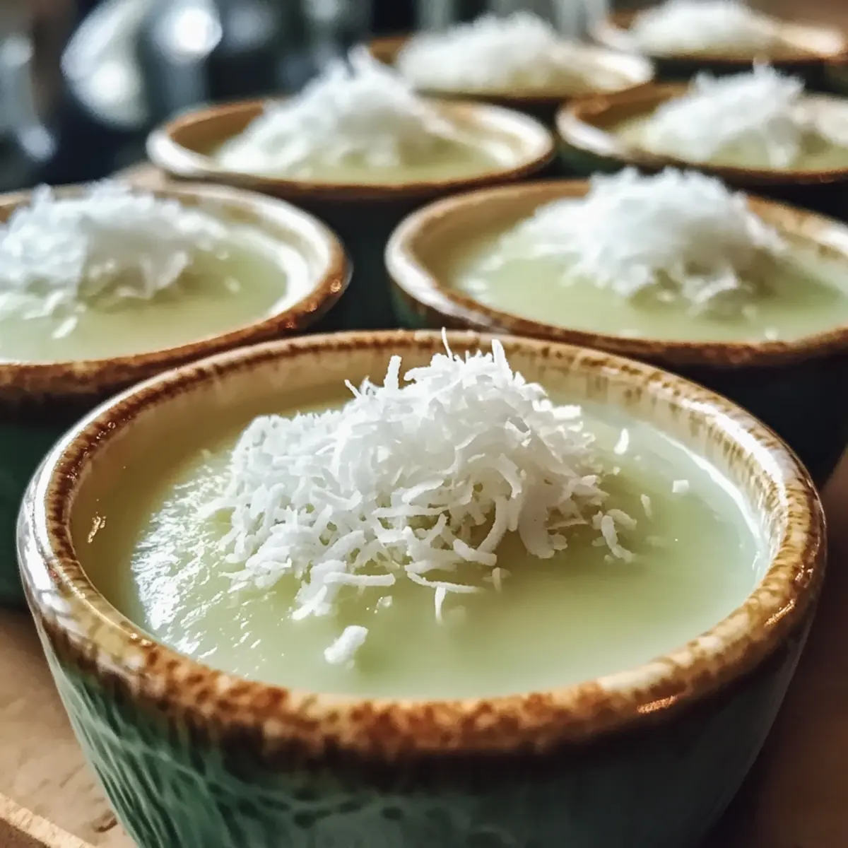 Thailändischer Kokosnusspudding leicht gemacht