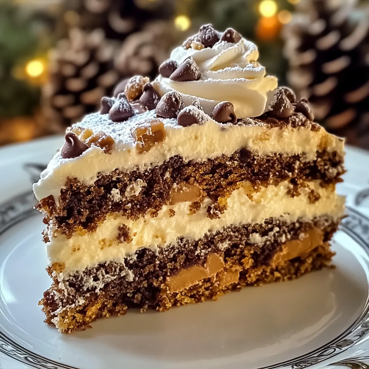 Toffee Crunch Kuchen für festliche Genussmomente