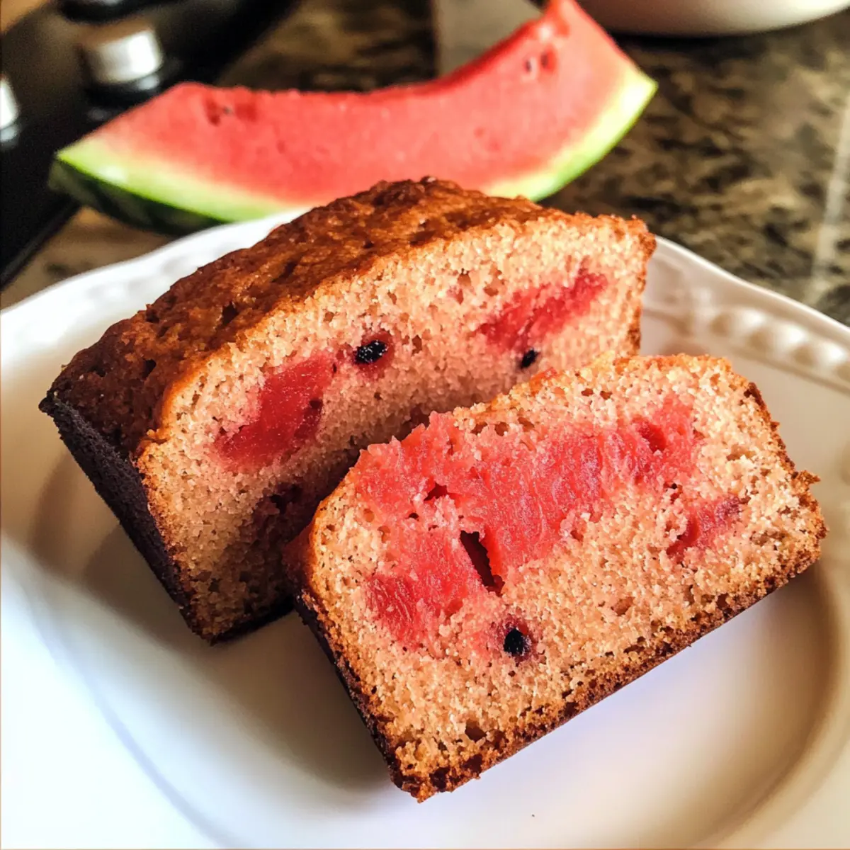 Wassermelonenbrot Einfach selbst gemacht und unwiderstehlich