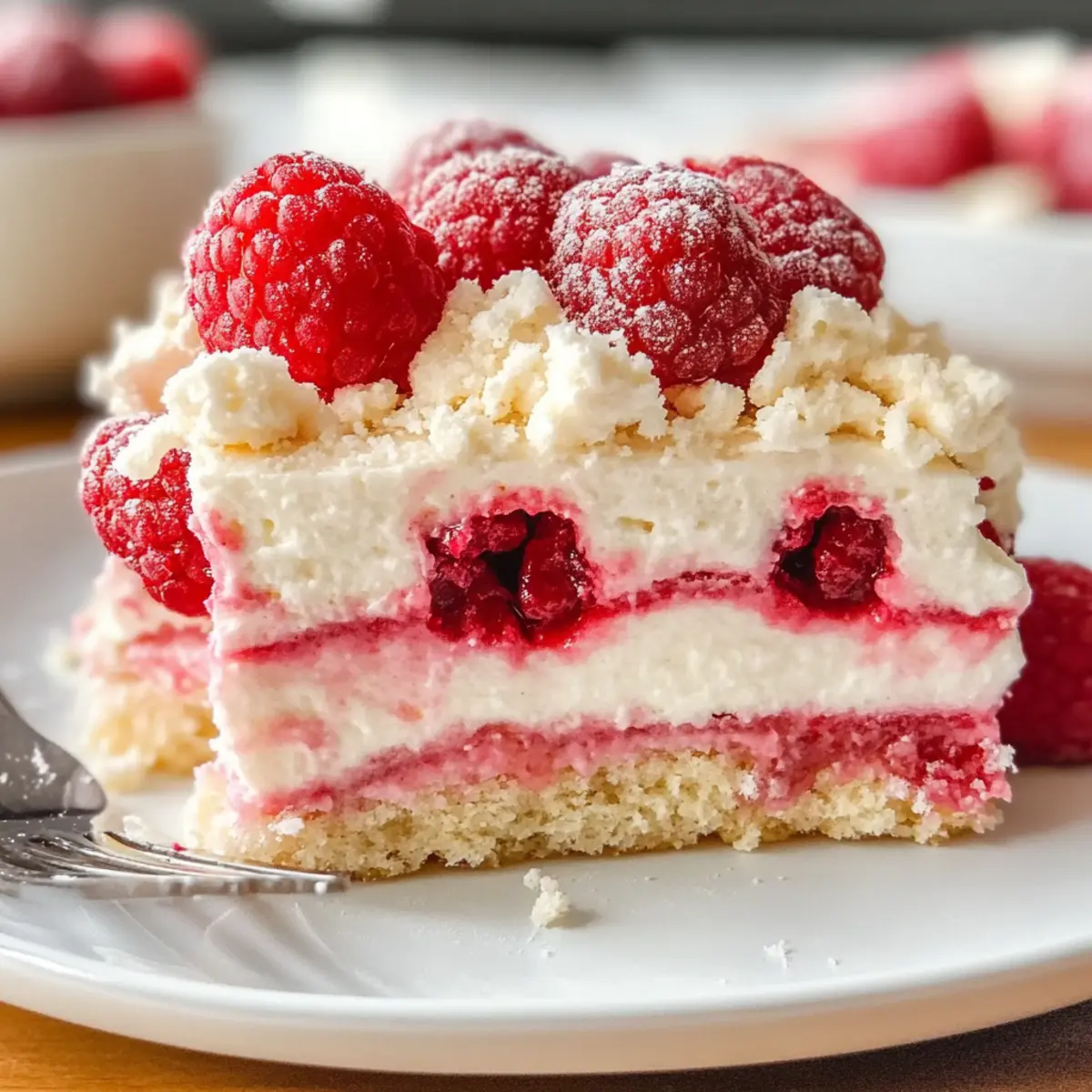 Weißer Schokolade Himbeere Tiramisu für Feinschmecker