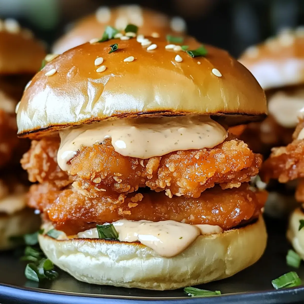 Bang Bang Hähnchen Slider – Knusprige Genussmomente