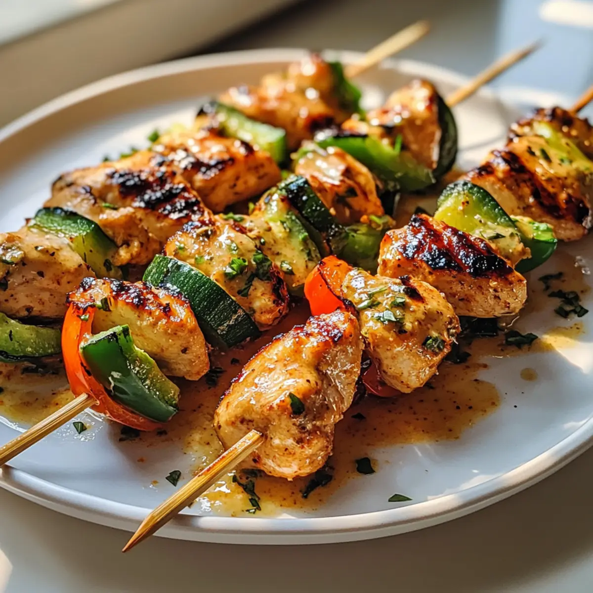 Bang Bang Hühnchen Spieße für den perfekten Grillabend