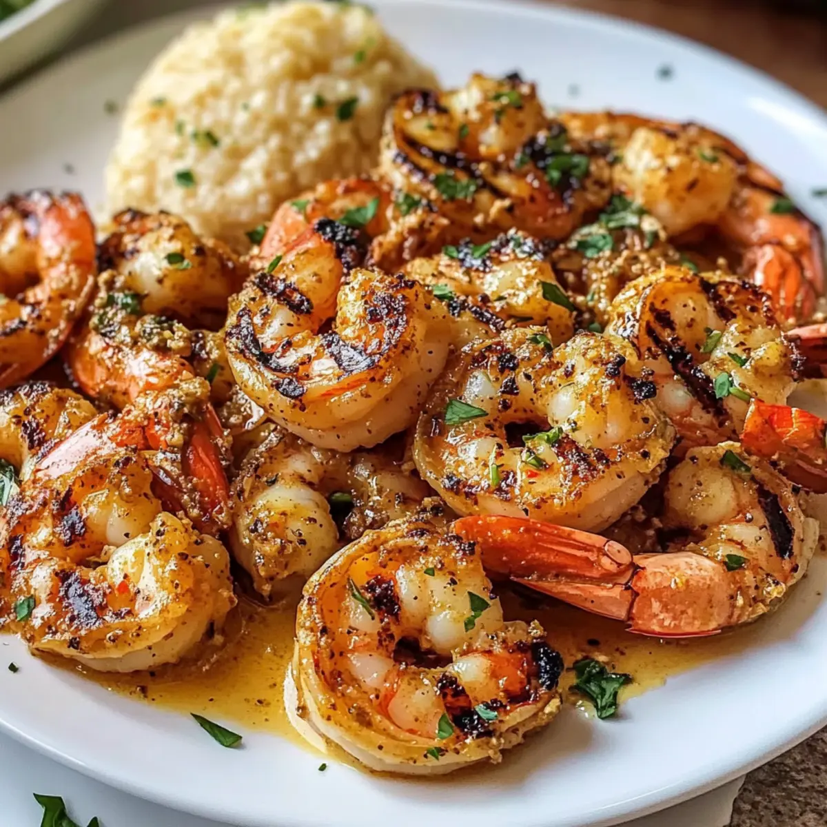 Cajun gegrillte Garnelen für den perfekten Grillabend