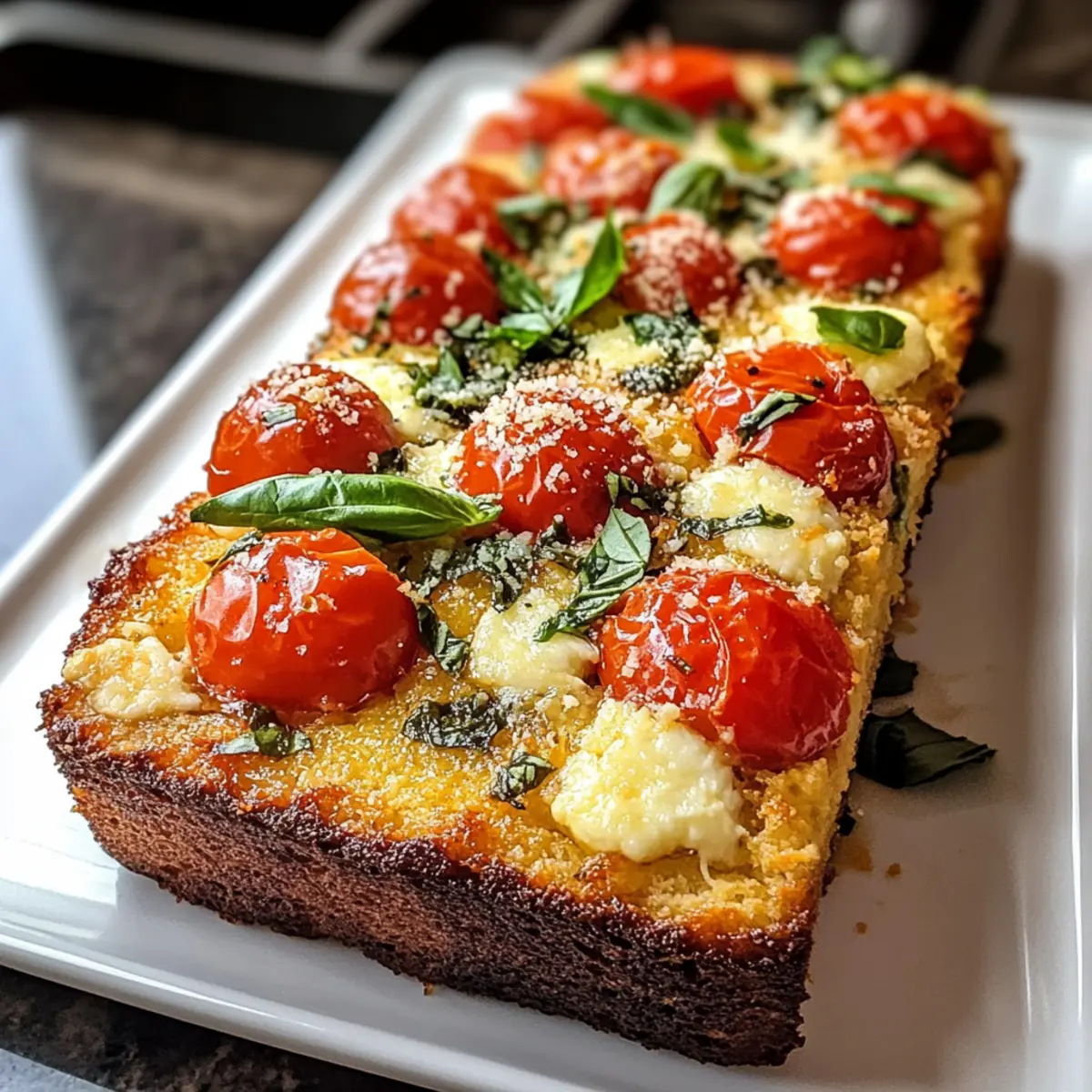 Caprese Schnelles Brot für italienischen Genuss