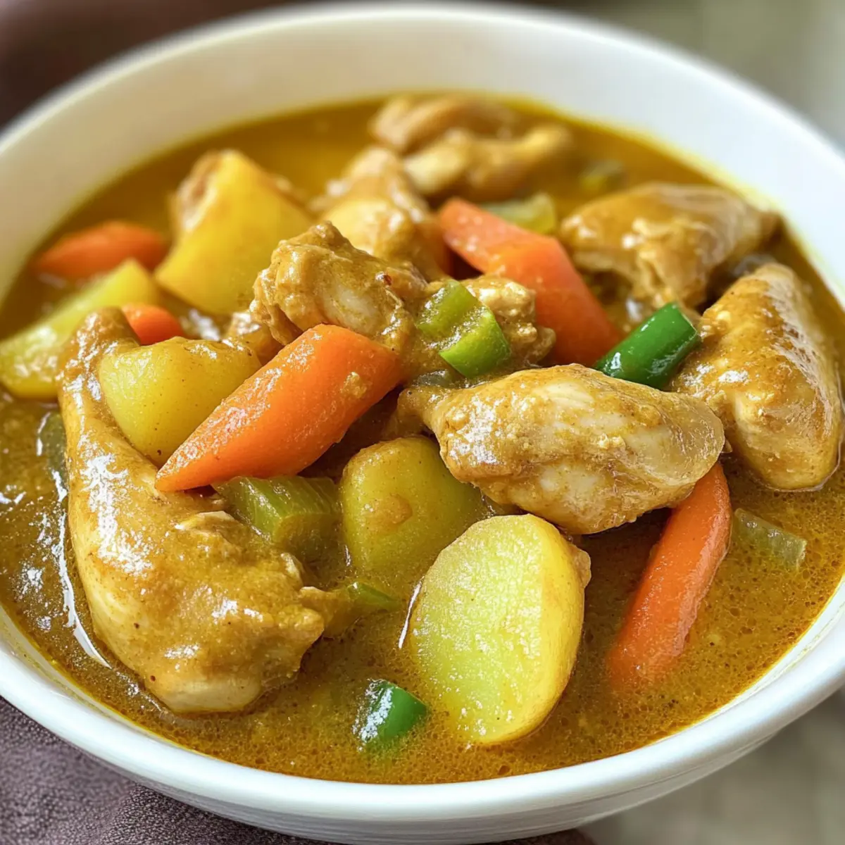 Hühnchen-Curry mit Kokosmilch – Schnell und cremig