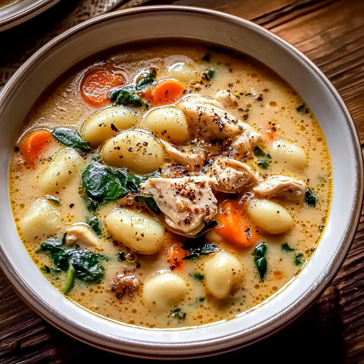 Hühnersuppe mit Gnocchi für herzliche Wohlfühlmomente