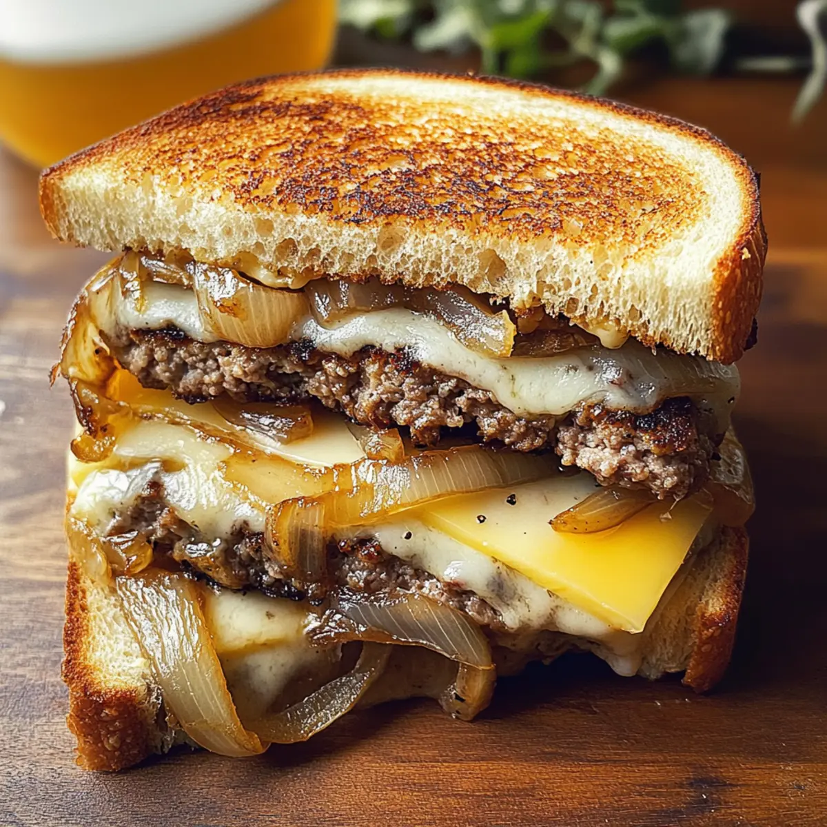 Klassischer Patty Melt für dein perfektes Dinner
