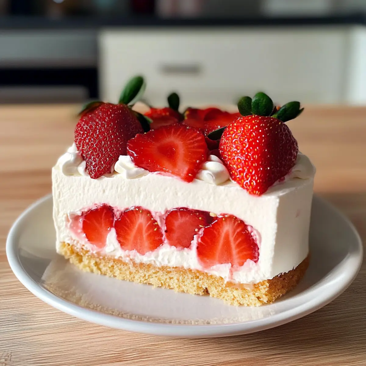 Erdbeertorte mit Joghurtcreme – Lecker und einfach!
