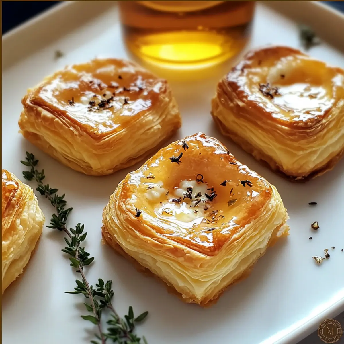 Ziegenkäse und Honig Häppchen für jeden Anlass