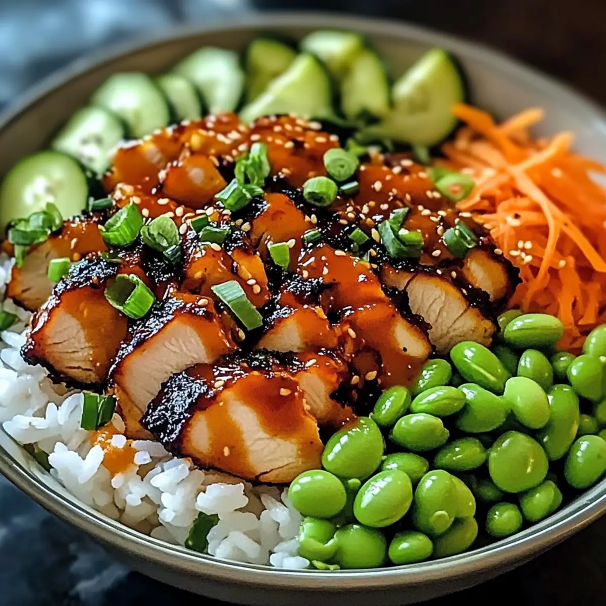 Koreanisches BBQ Hühnchen Schalen für jeden Tag