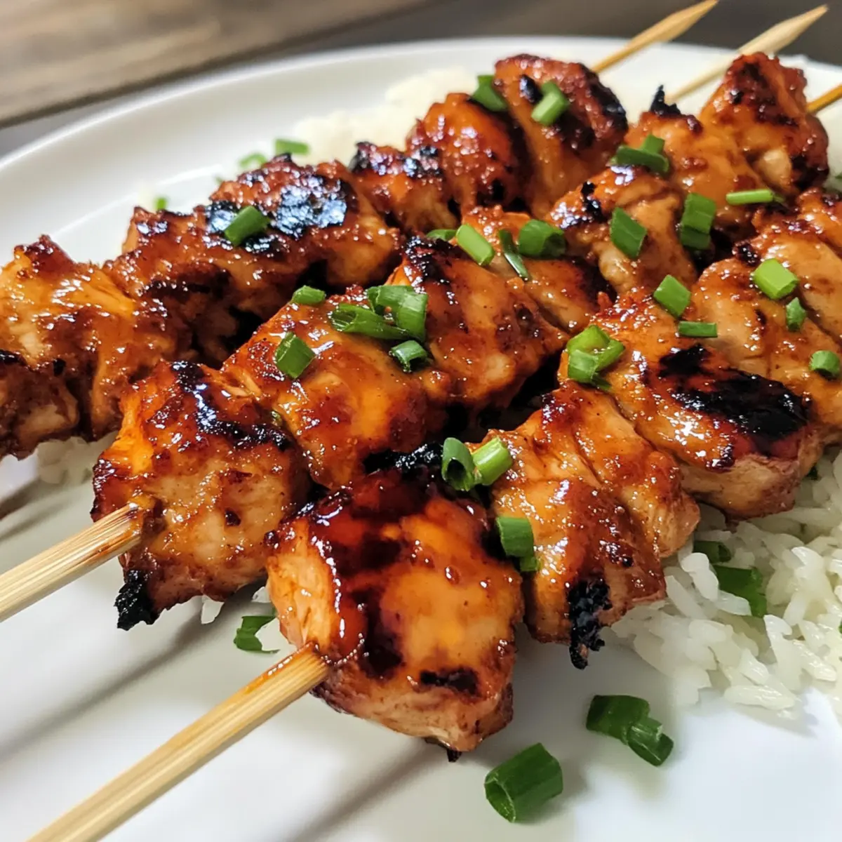 Koreanische Hähnchenspieße für deinen Grillabend