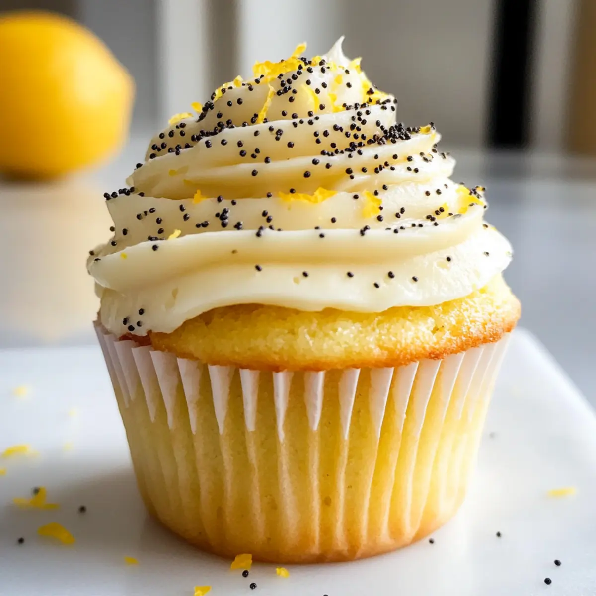 Zitronen-Mohn-Muffins für den perfekten Sommergenuss