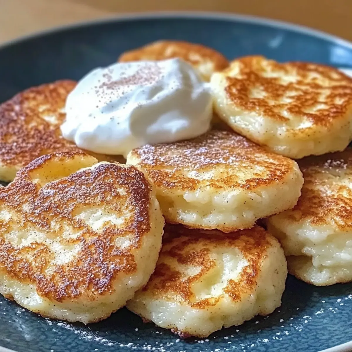 Niedriger Kohlenhydrat hoher Protein Quark Taler Rezept