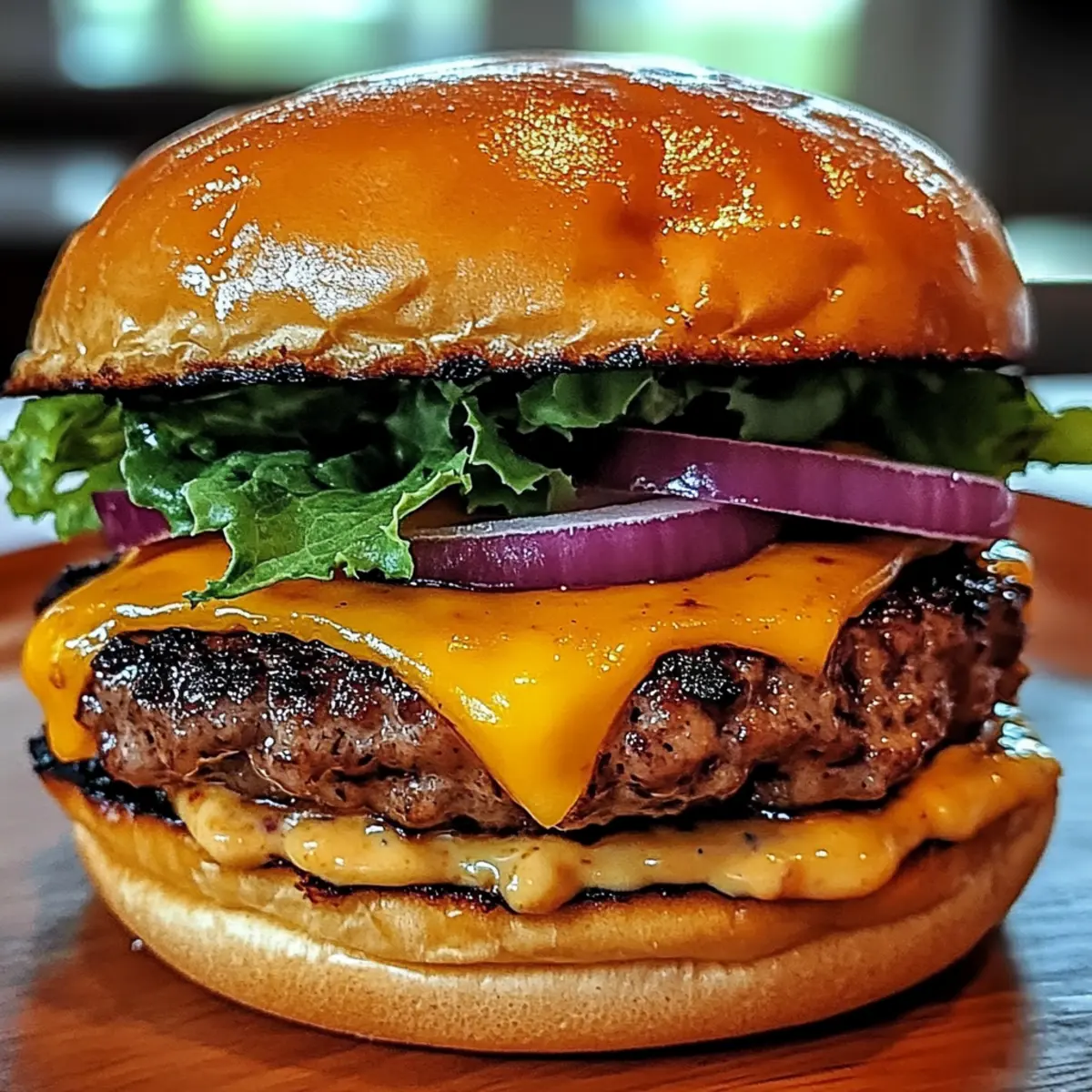 Mundwässernde geräucherte Cajun-Käseburger selber machen
