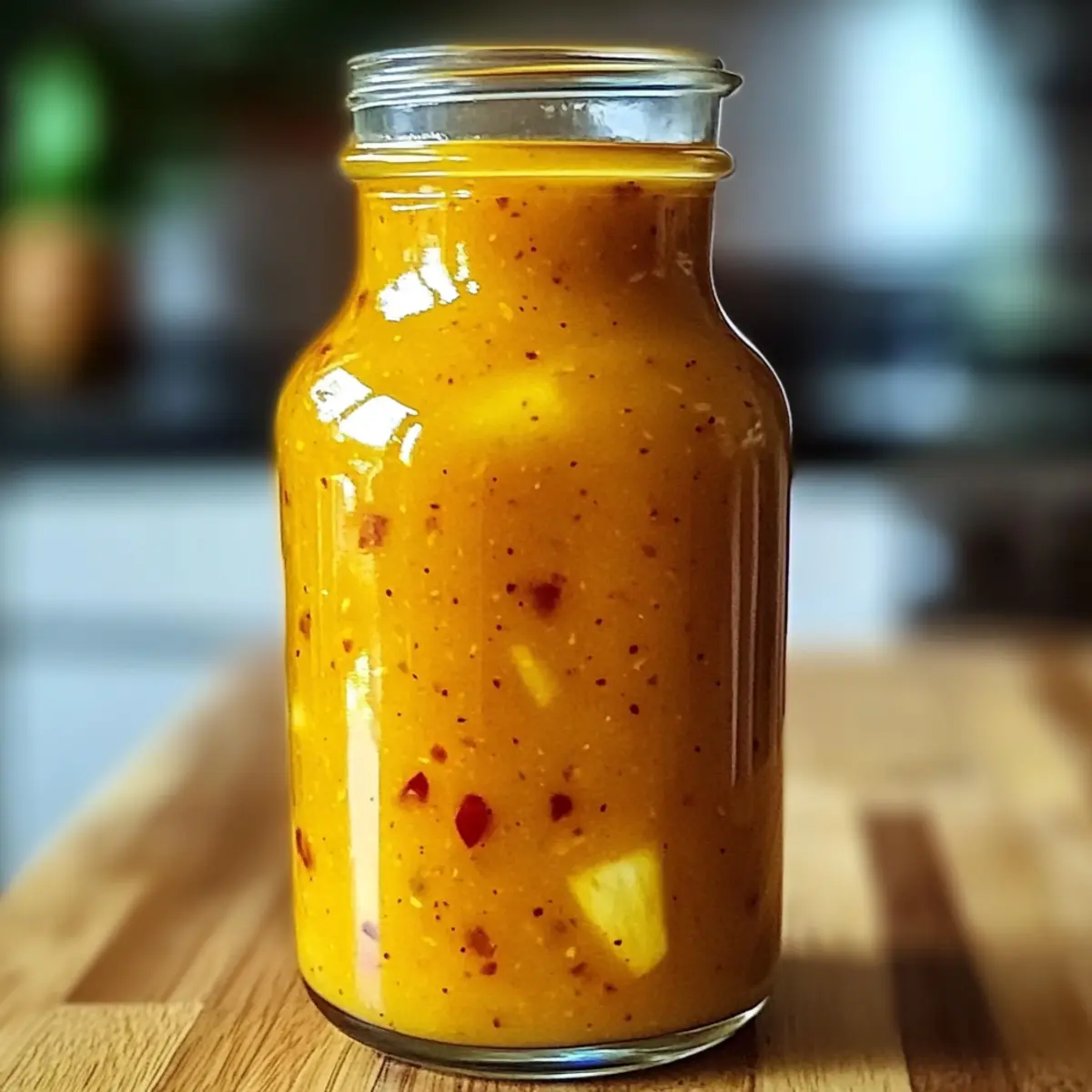Ananas Habanero scharfe Soße für den perfekten Kick