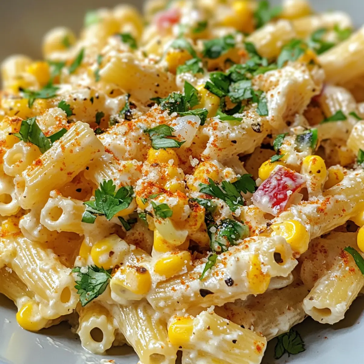 Strassenmais-Pasta-Salat für den perfekten Sommergenuss