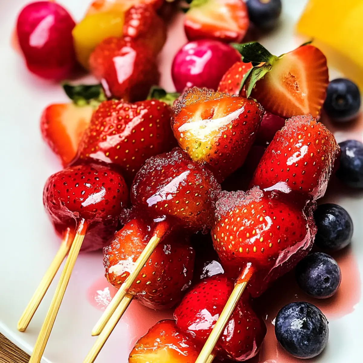 Tanghulu: Einfache Rezeptidee für fruchtige Snacks