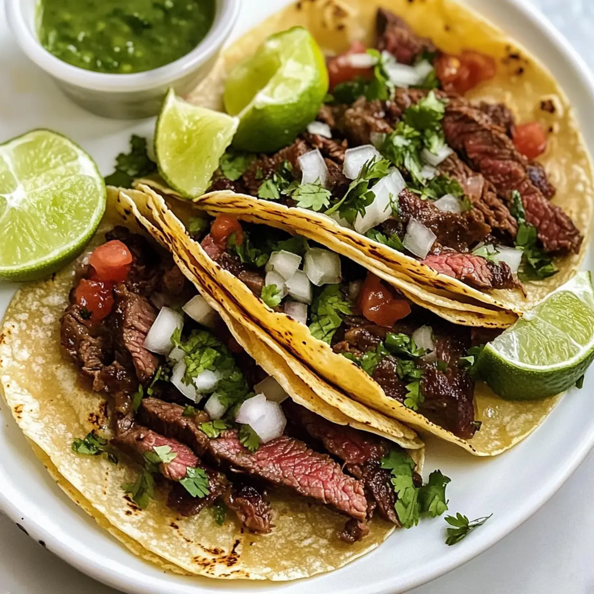 Würzige Carne Asada Tacos für ein Festmahl zuhause