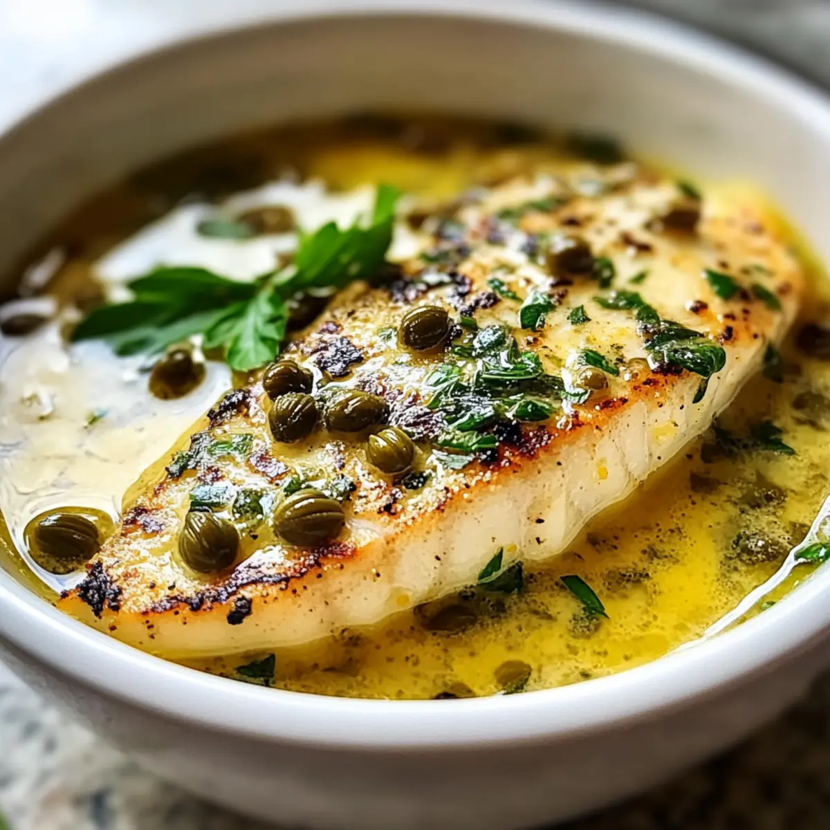 Zitronen-Kapern-Sauce – Frisch und unglaublich lecker