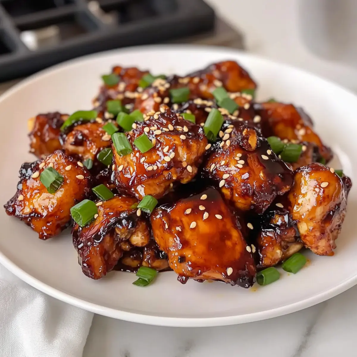 Luftfritteuse Teriyaki-Hühnchen in nur 20 Minuten