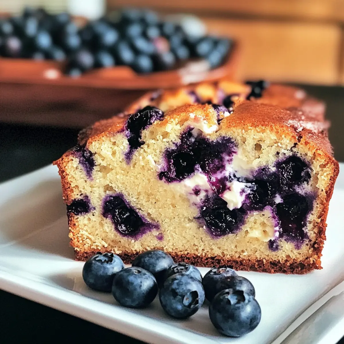 Blaubeer-Frischkäse-Brot – Saftig und einfach gemacht