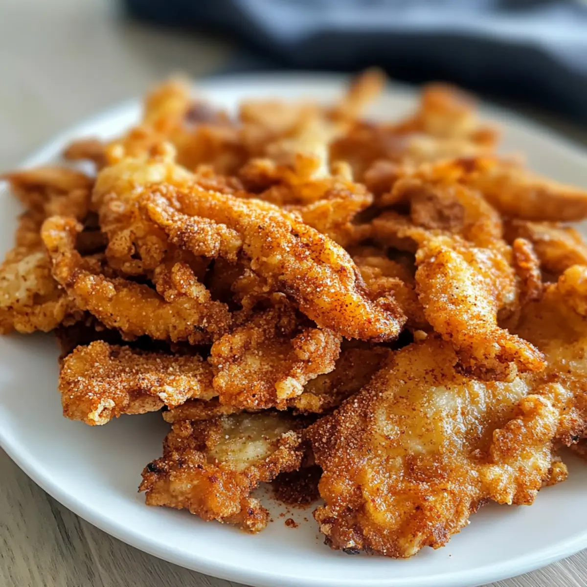 Hühnerrindschips – Knuspriger Keto Snack