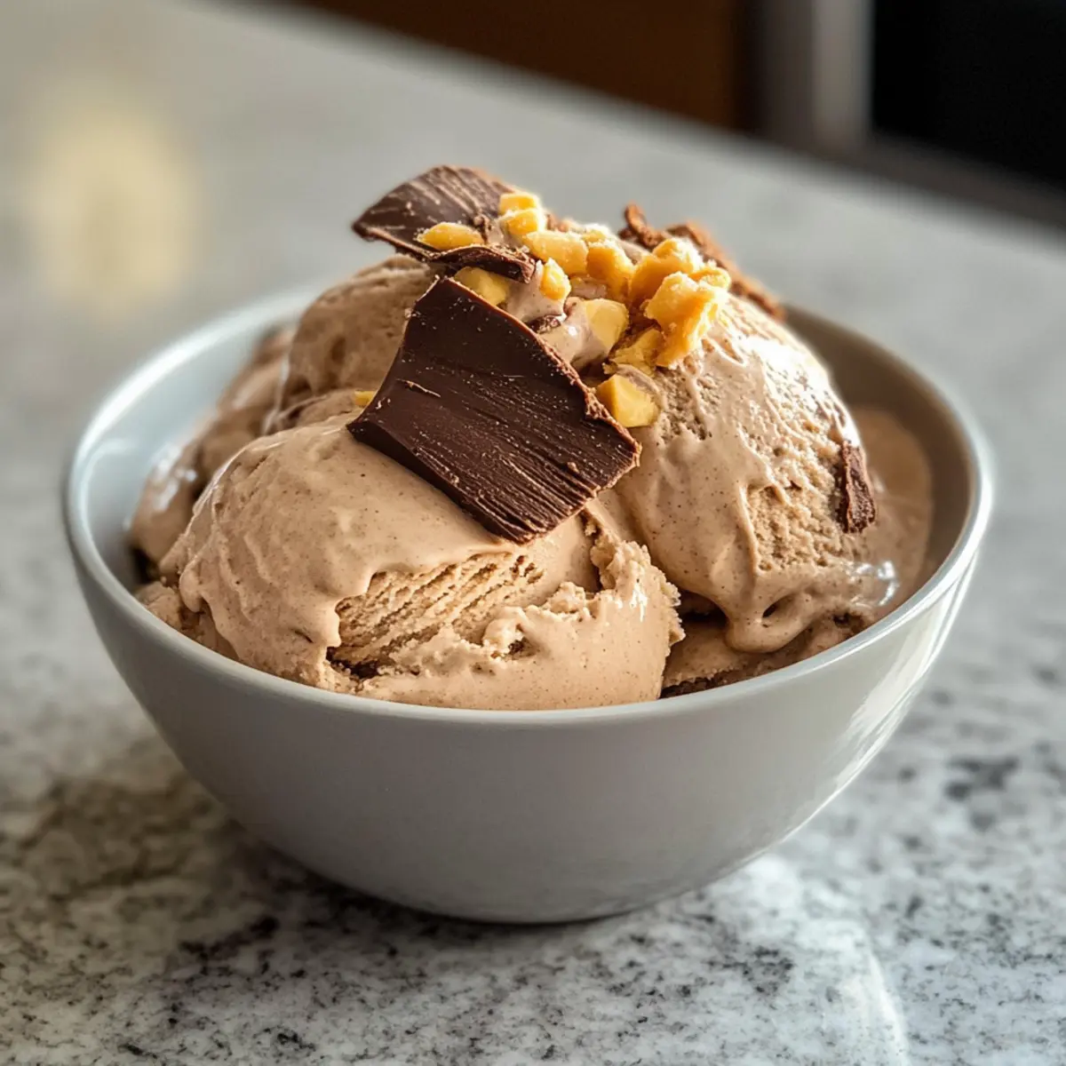 Schokoladen-Erdnussbutter Ninja Creami Genuss