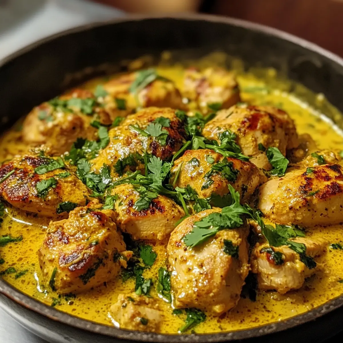 Churu-Hühnchen Amarillo: Cremig und Würzig Genuss