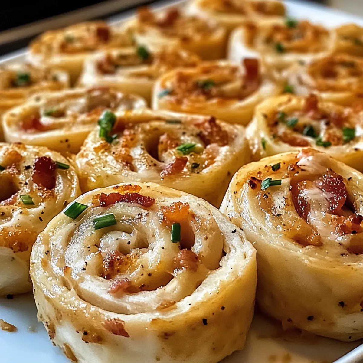 Köstliche Crack-Hühnchen-Pinwheels für jeden Anlass