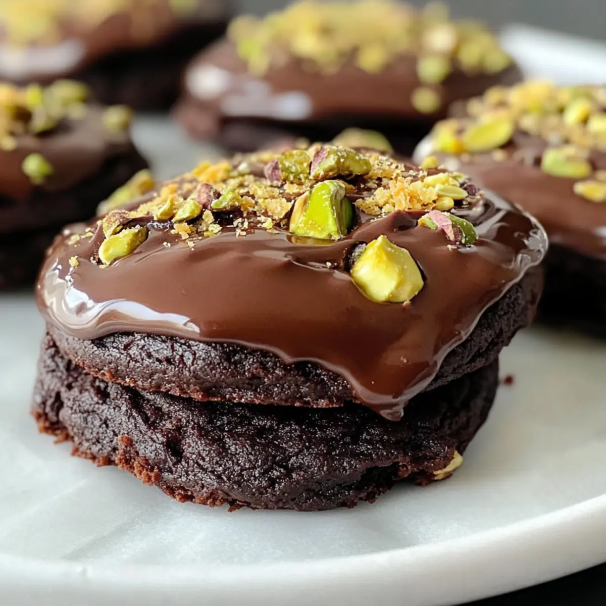 Dubai Schokoladenkekse mit Ganache ganz einfach