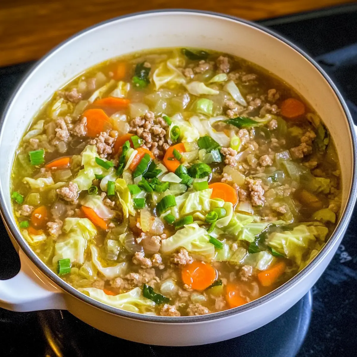 Eierrollen Suppe für schnelle Genussmomente